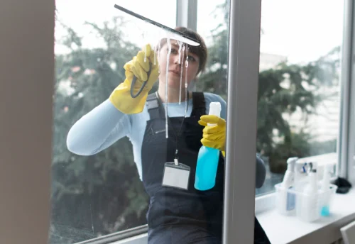 Nettoyage de vitres intérieures et extérieures à Nemours